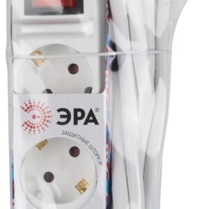 5 с заземлением с выключателем 5 розеток 3м ПВС 3x1