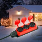 5-20m-IP44(KG) с заземлением 3 розетки каучук 20м КГ 3х1