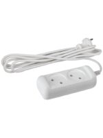 Удлинитель электрический ЭРА UX-2-5m без заземления 2 розетки 5м ПВС 2x0