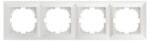 Рамка для розеток и выключателей Intro Solo 4-504-06 на 4 поста