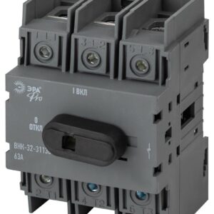 Выключатель-разъединитель ВНК-32-31130 ЭРА PRO mvr20-3-063E 3П 63А с установленной фронтальной рукояткой управления купить оптом недорого
