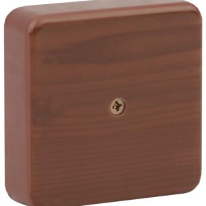 Распаячная коробка ЭРА BS-O-75-75-20 для кабель-канала дуб 75х75х20мм IP40 купить оптом недорого