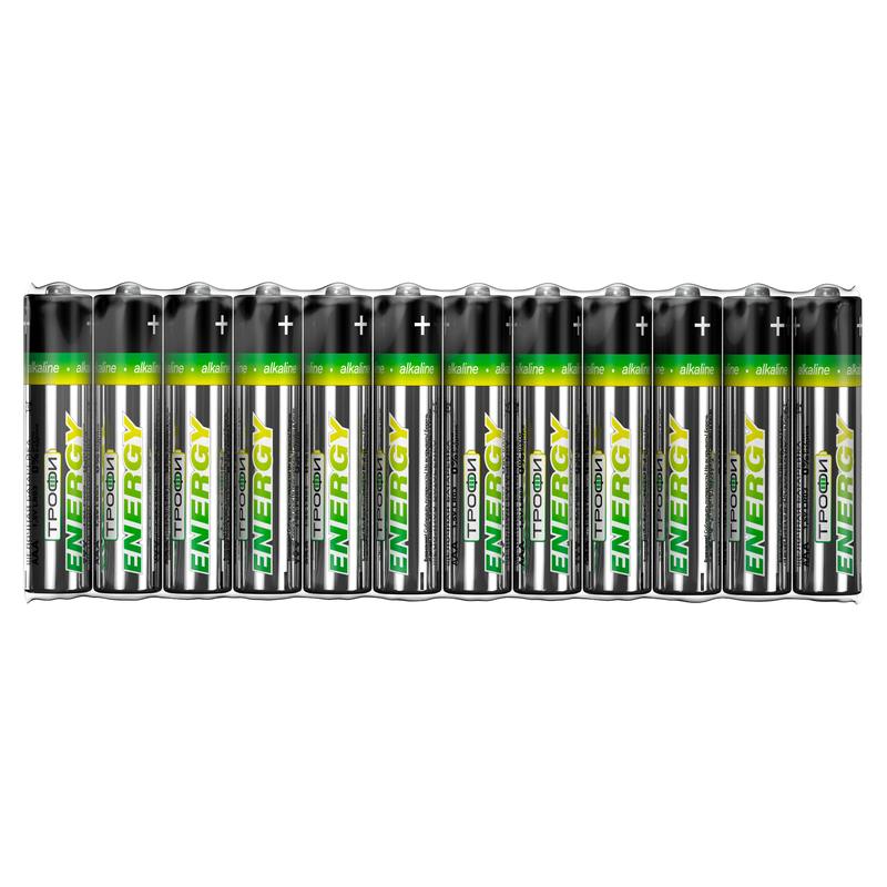 Батарейки Трофи LR03-12S ENERGY Alkaline оптом купить хорошая цена Батарейки Трофи LR03-12S ENERGY Alkaline купить оптом недорого