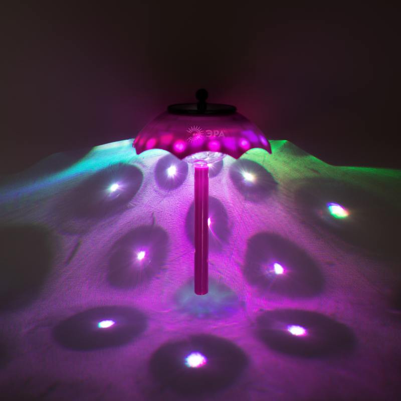 Светильник уличный ЭРА ERASF22-53 на солнечной батарее садовый Зонтик Диско 1 LED 32 см оптом купить хорошая цена Светильник уличный ЭРА ERASF22-53 на солнечной батарее садовый Зонтик Диско 1 LED 32 см купить оптом недорого