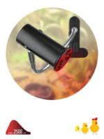 Светильник для рептилий на прищепке для ультрафиолетовой и инфракрасной лампы ЭРА FITO-E27-FLEX-CLIP 250 Вт купить оптом недорого